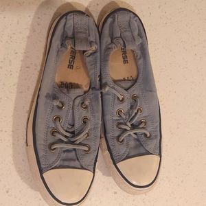 Light Blue Converse shore style